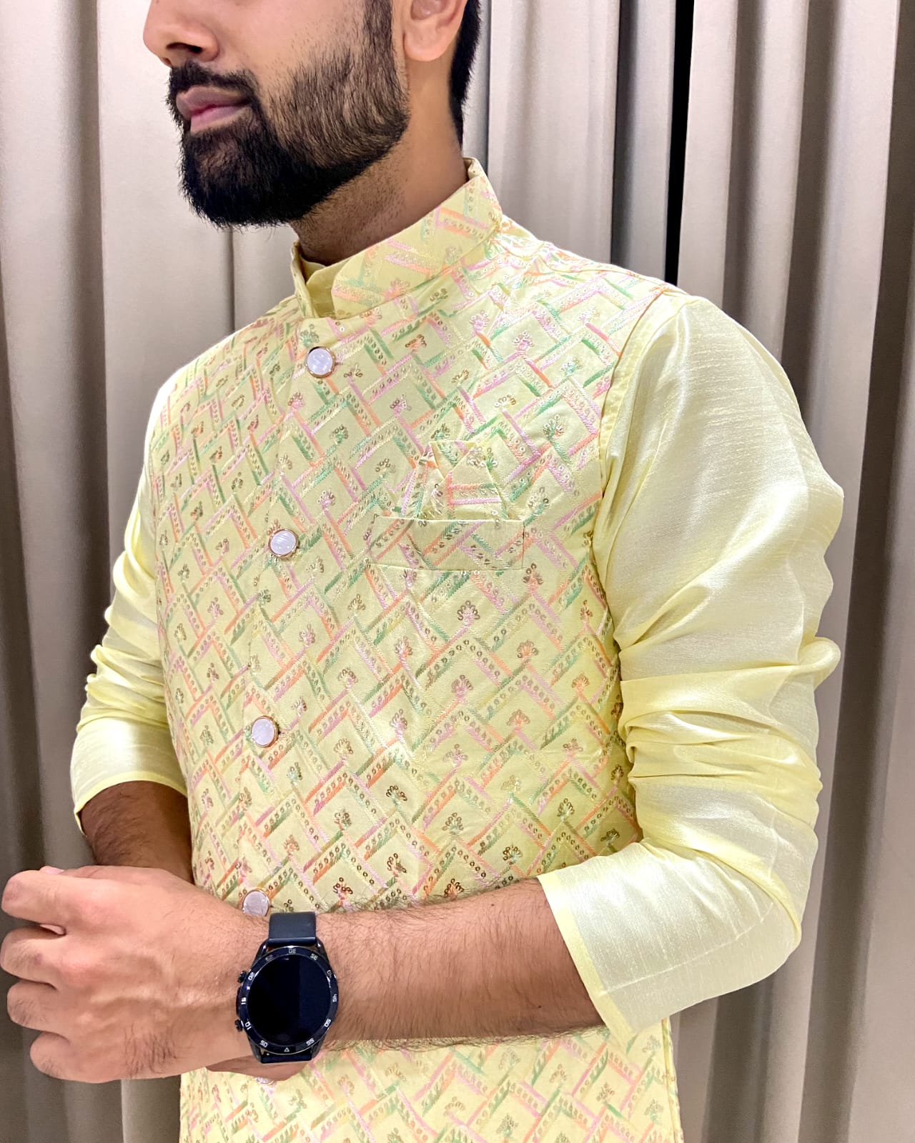 Pure Silk Kurta Pajama
