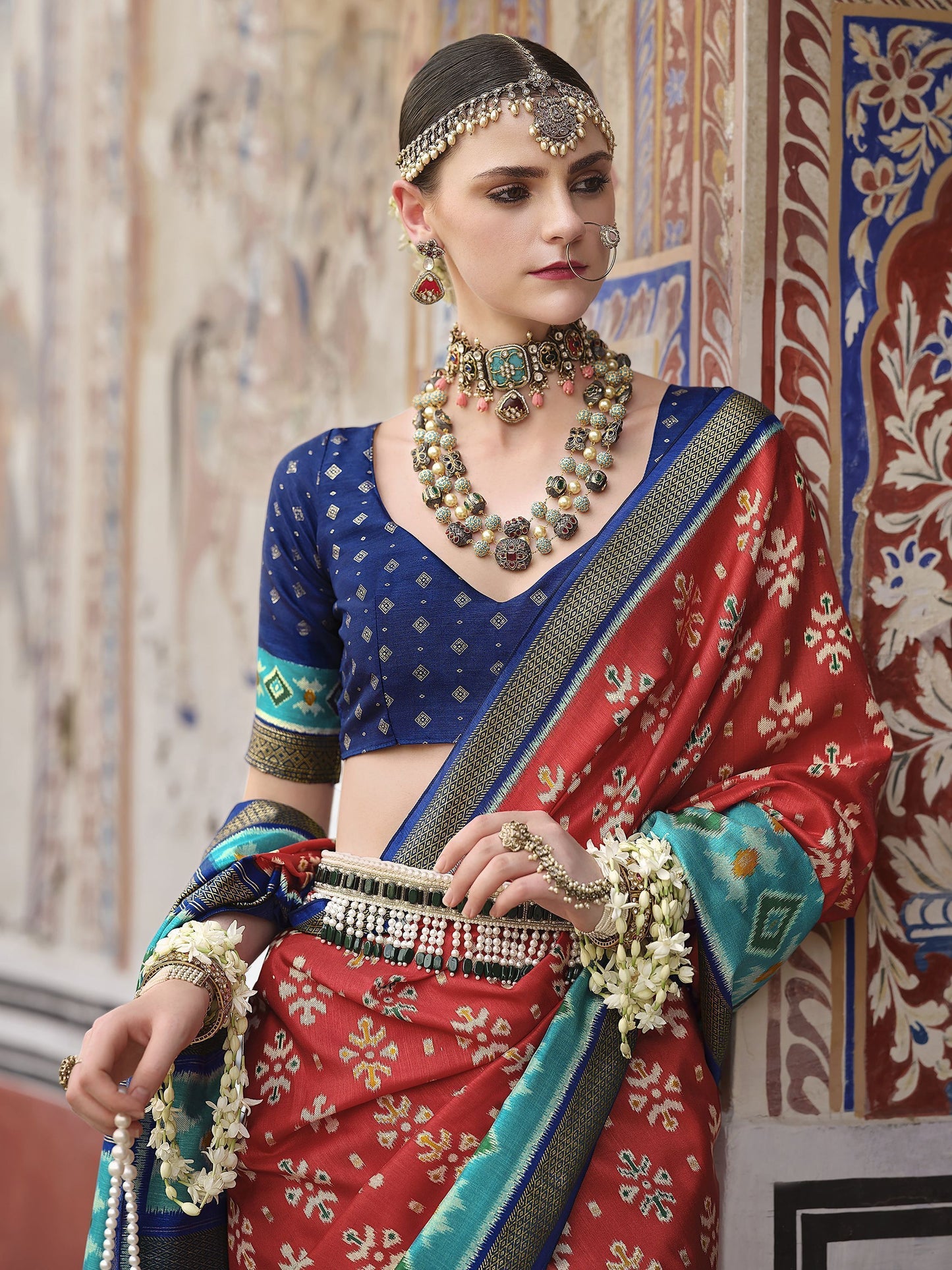 Red Silk Saree for wedding