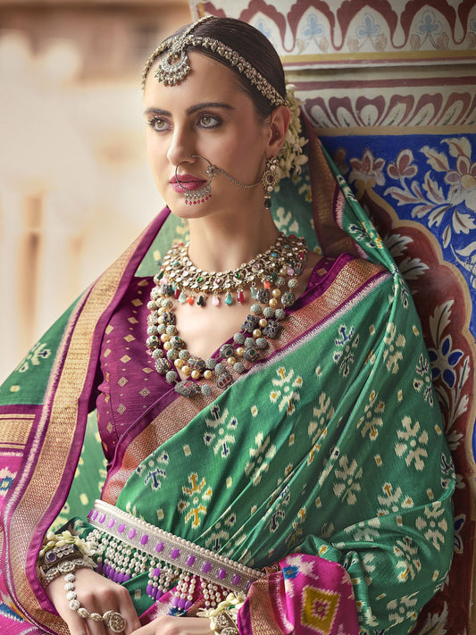 Green Saree for Wedding