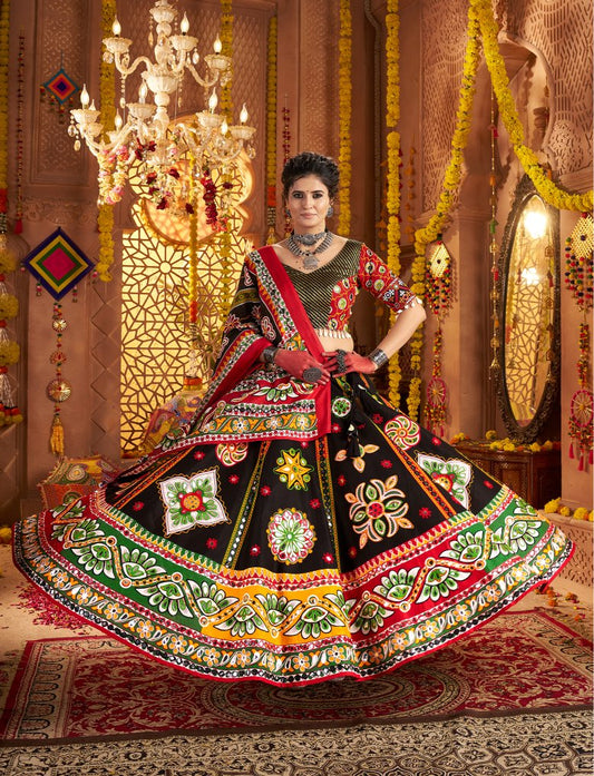 Black Lehenga for Navratri