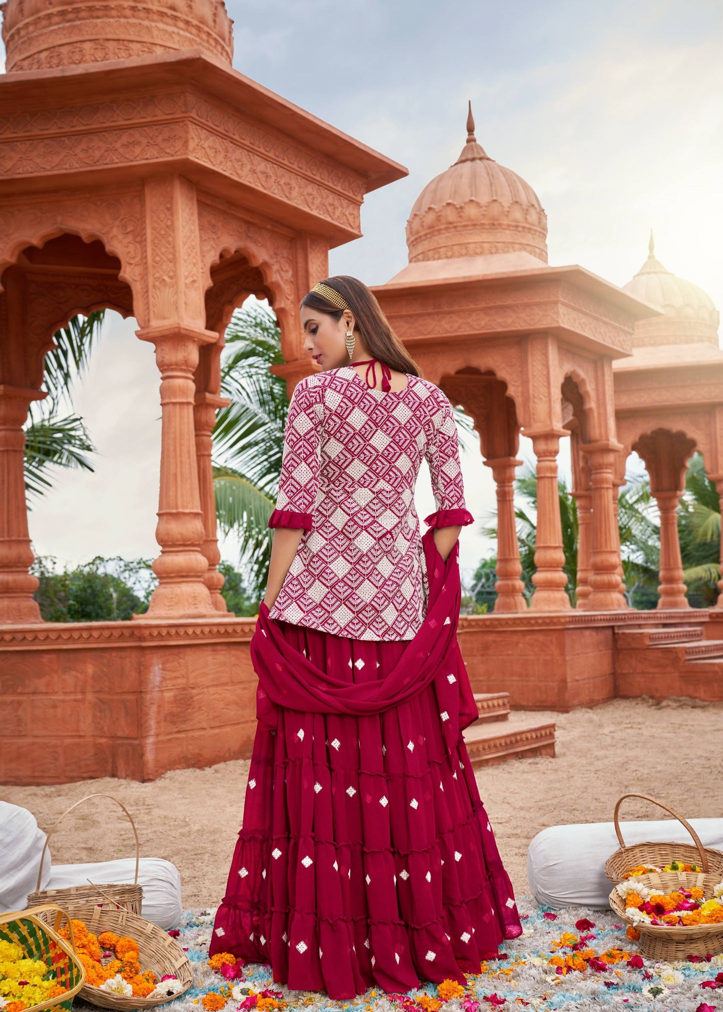 pink lehenga choli ragthm australia