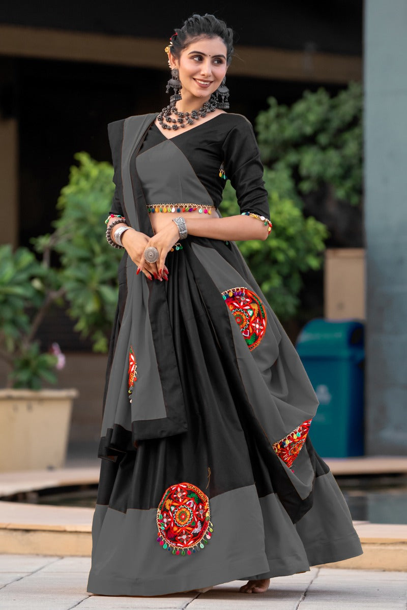 Grey chaniya choli navratri price