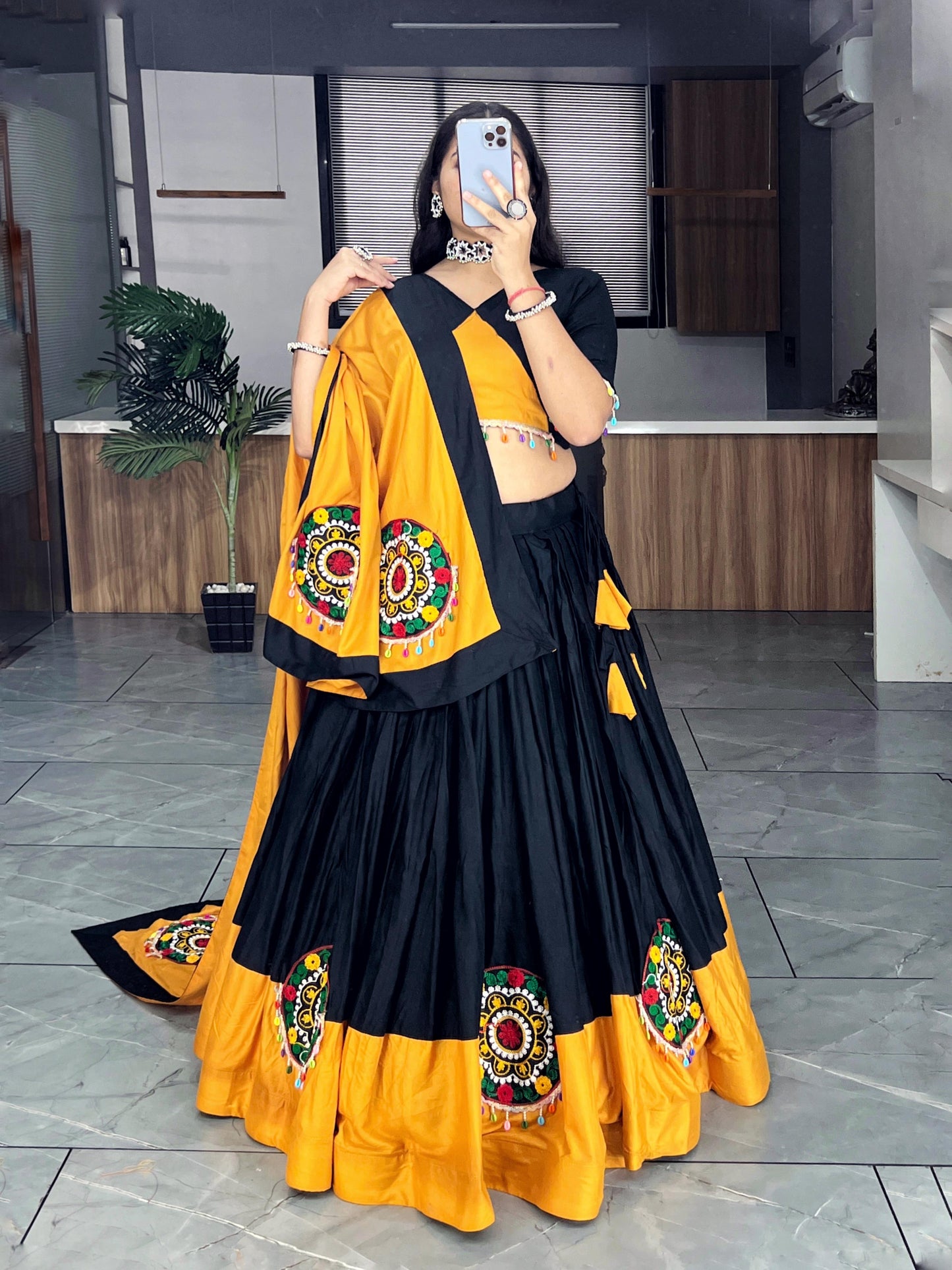 Black navratri lehenga choli price