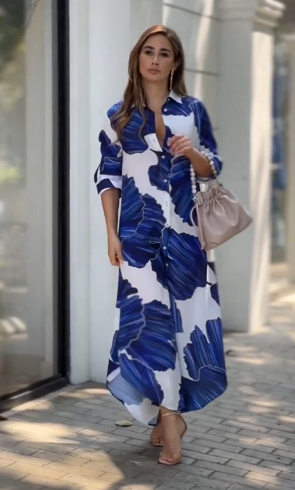 Women Korean Long Shirt Dresses For Modest Wear XXL / Multi color Women Korean Long Shirt Dresses For Modest Wear XXL / Multi color