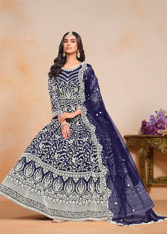 Navy blue Gown for Women