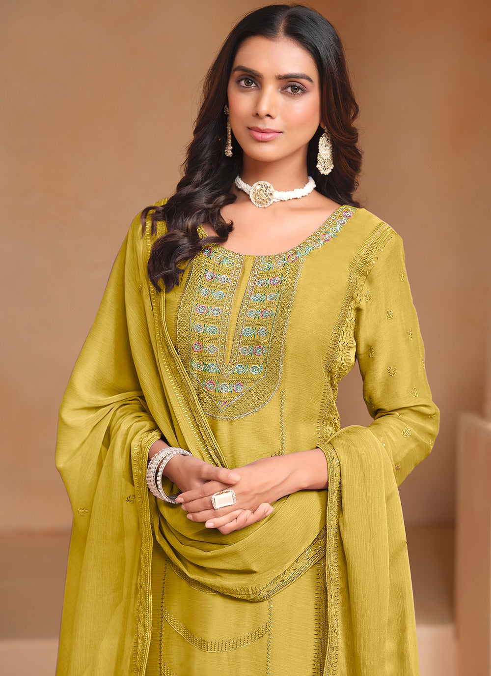 Organza Kurti Design