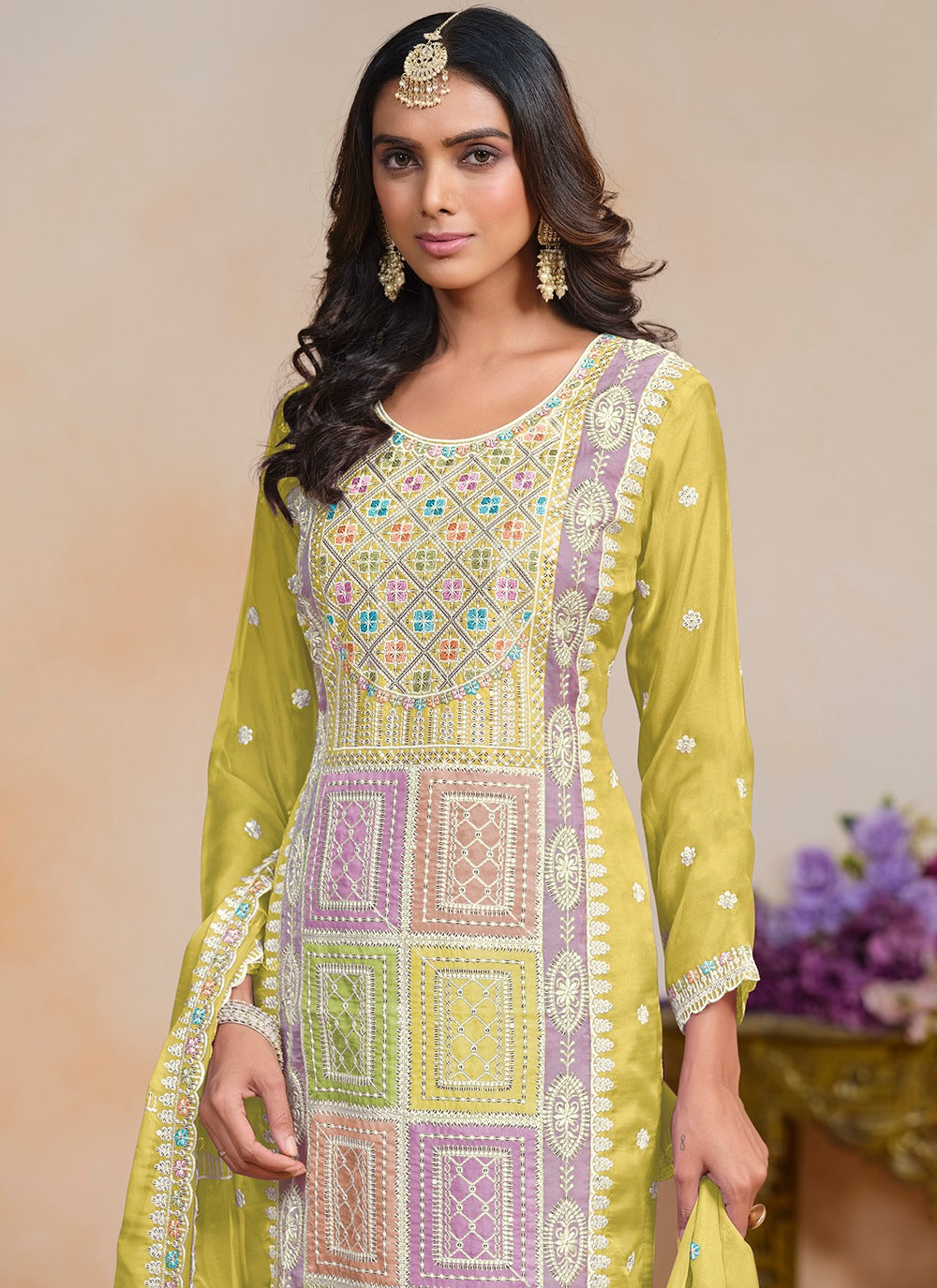 Yellow Punjabi Suit for haldi