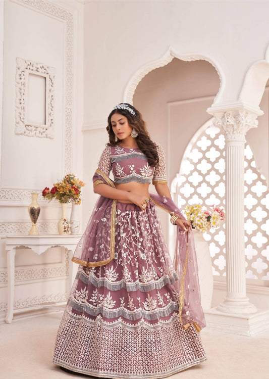 Onion lehenga choli for women online