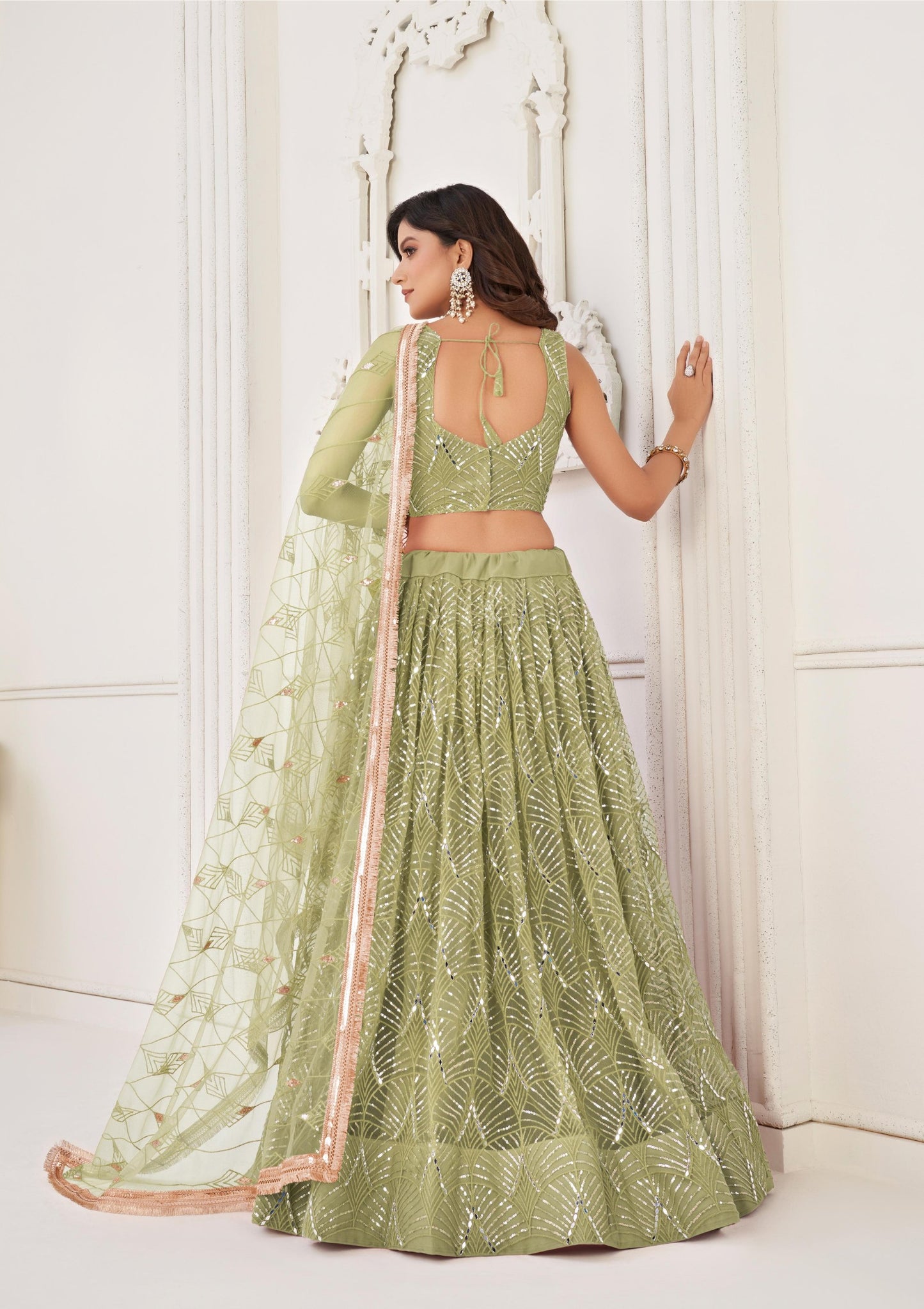 Pista lehenga choli party wear for women