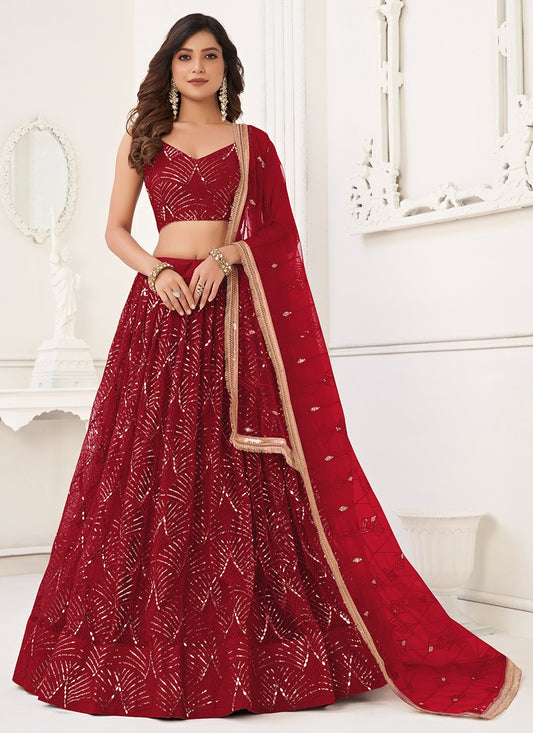 Maroon Lehenga Bridal