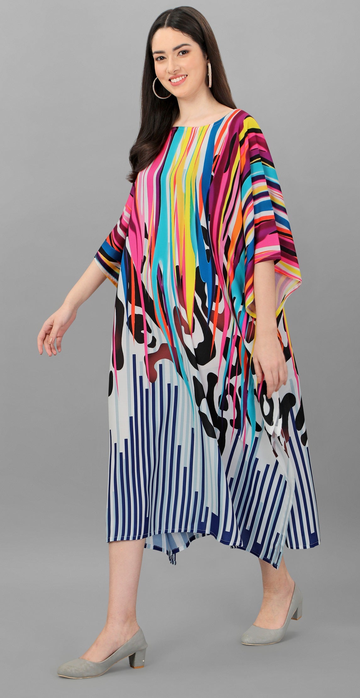 Summer Loose Dress Designer Kaftan For Beach Party