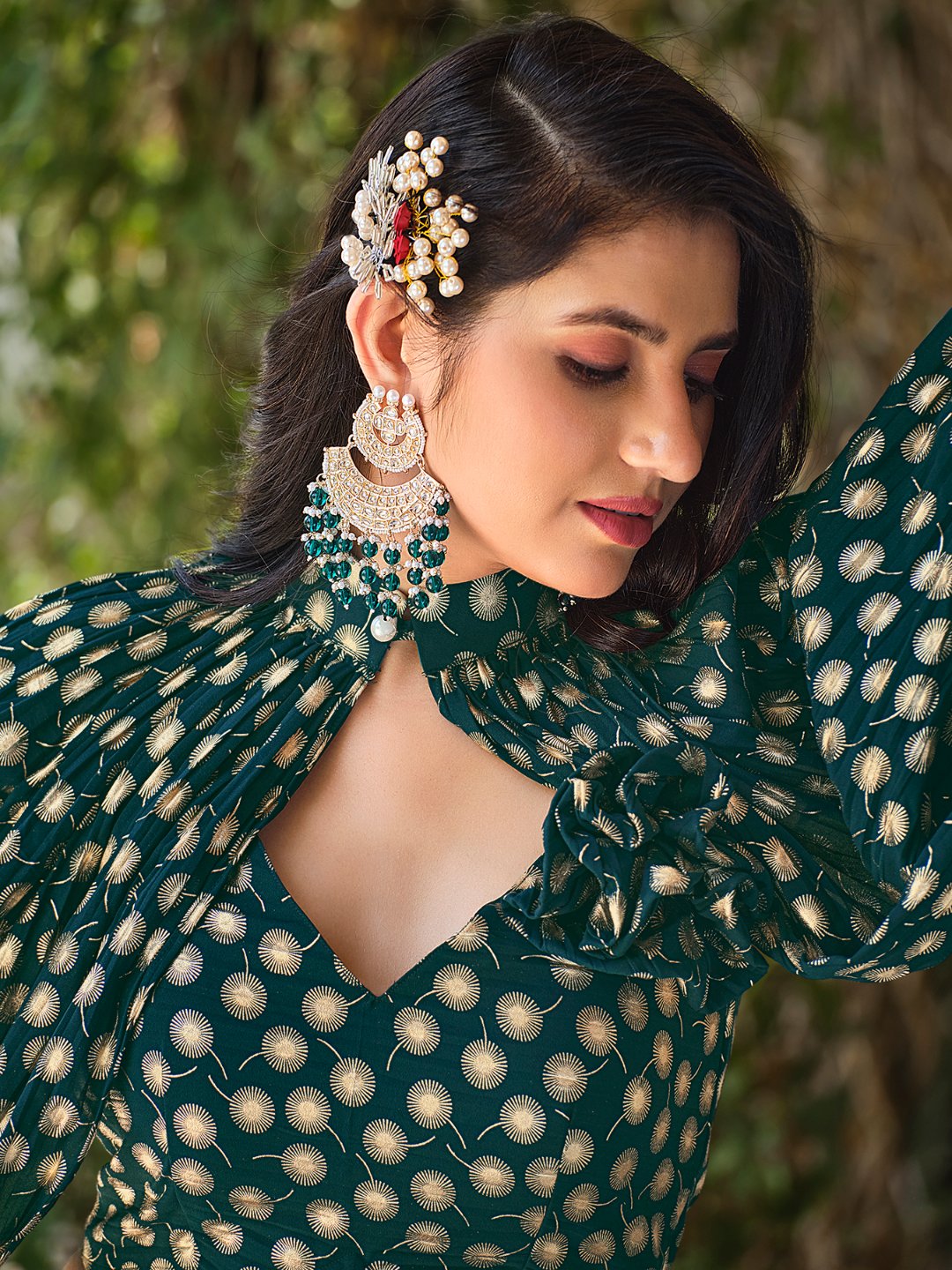Light green lehenga choli for wedding