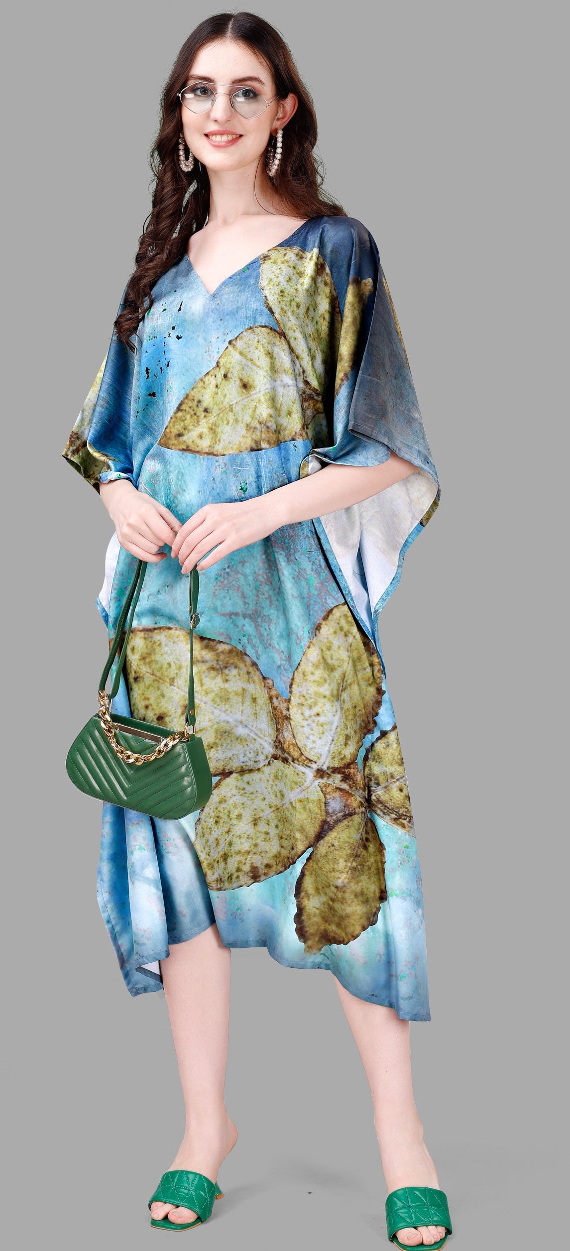 Printed kaftan for women