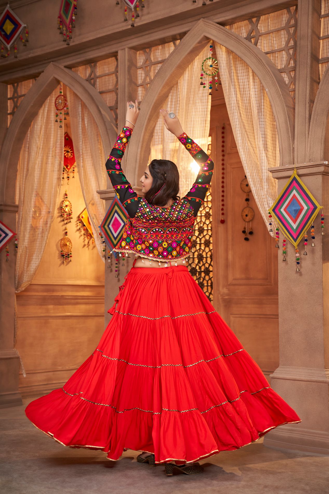Beautiful Designer Flared Lehenga.