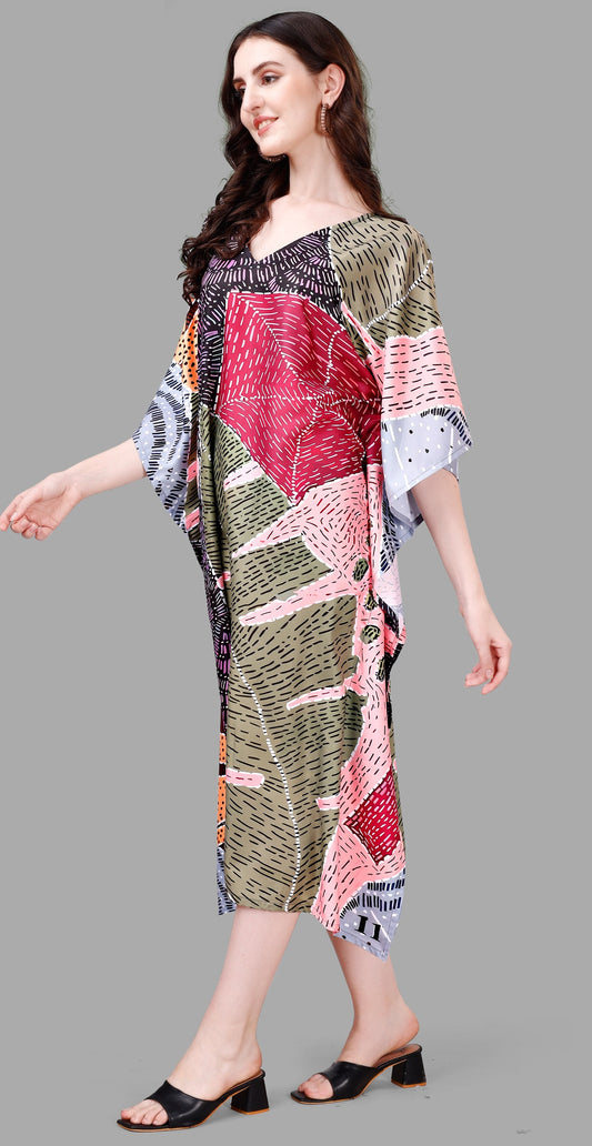 Long kaftan designs for ladies