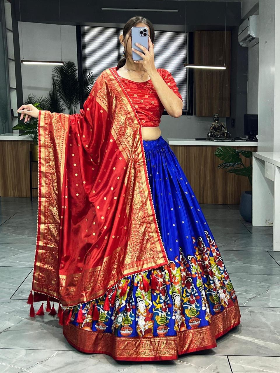 Dola Silk Lehenga Price