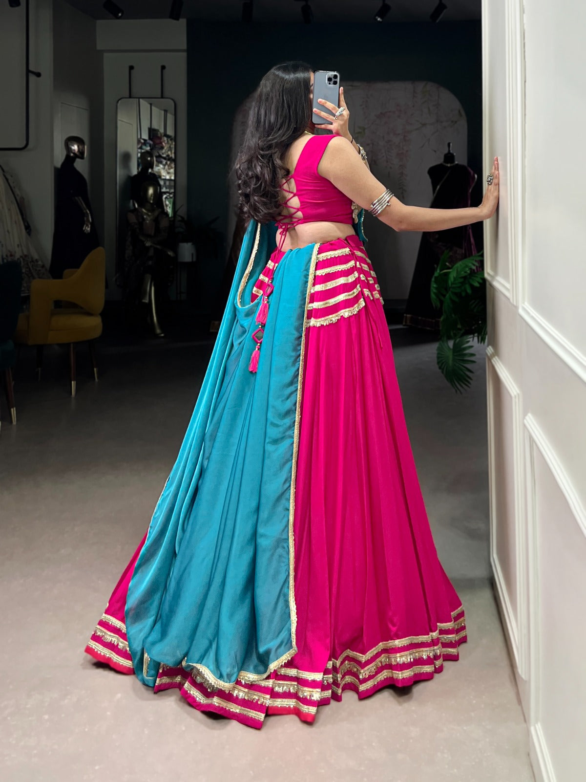 Pink Lehenga Choli for women