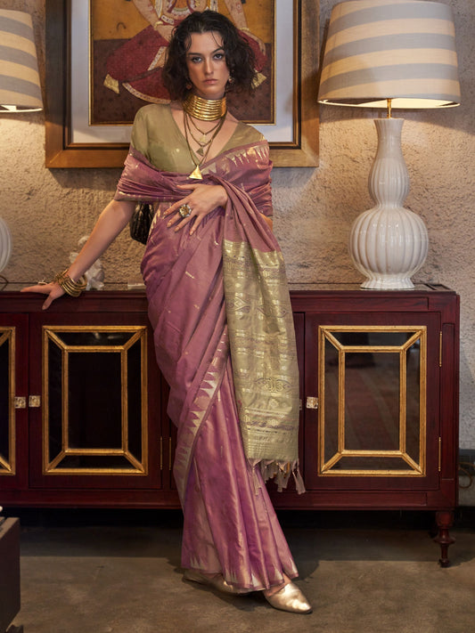 Party wear silk weaving saree online price