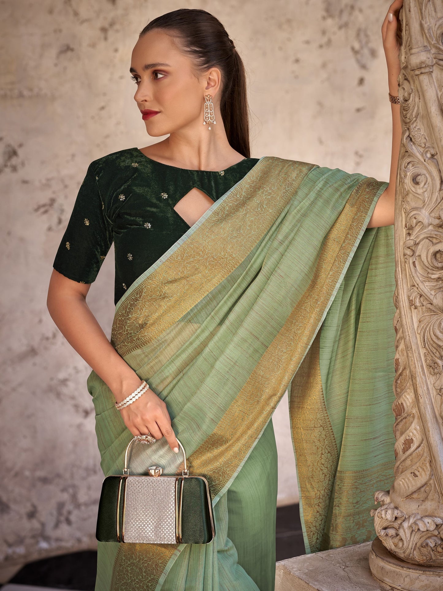 Pure Linen Silk sarees with price