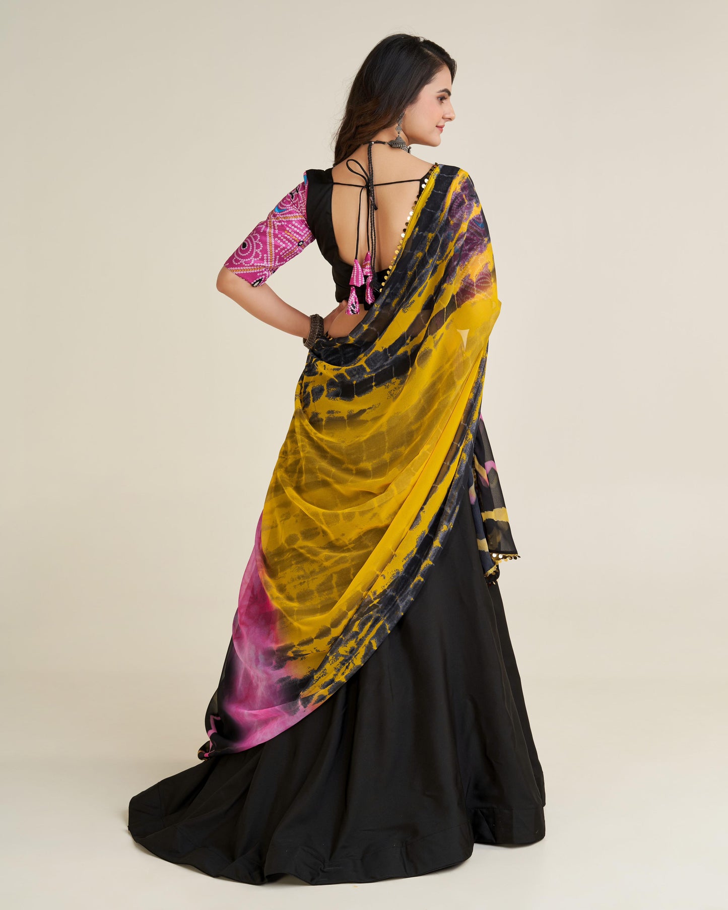 Black Chaniya Choli for Navratri with Price