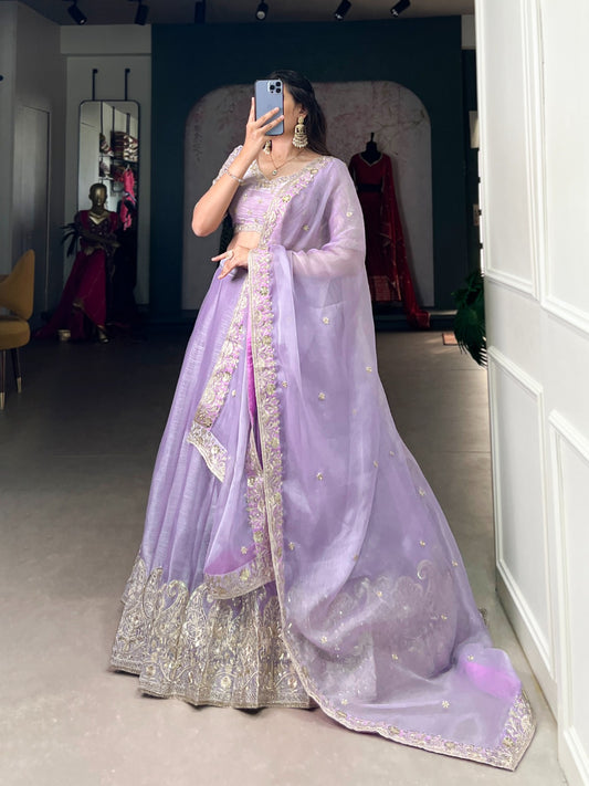 Lavender Lehenga Bridal