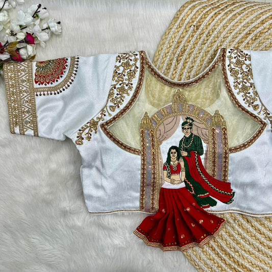 Ready to wear white blouse