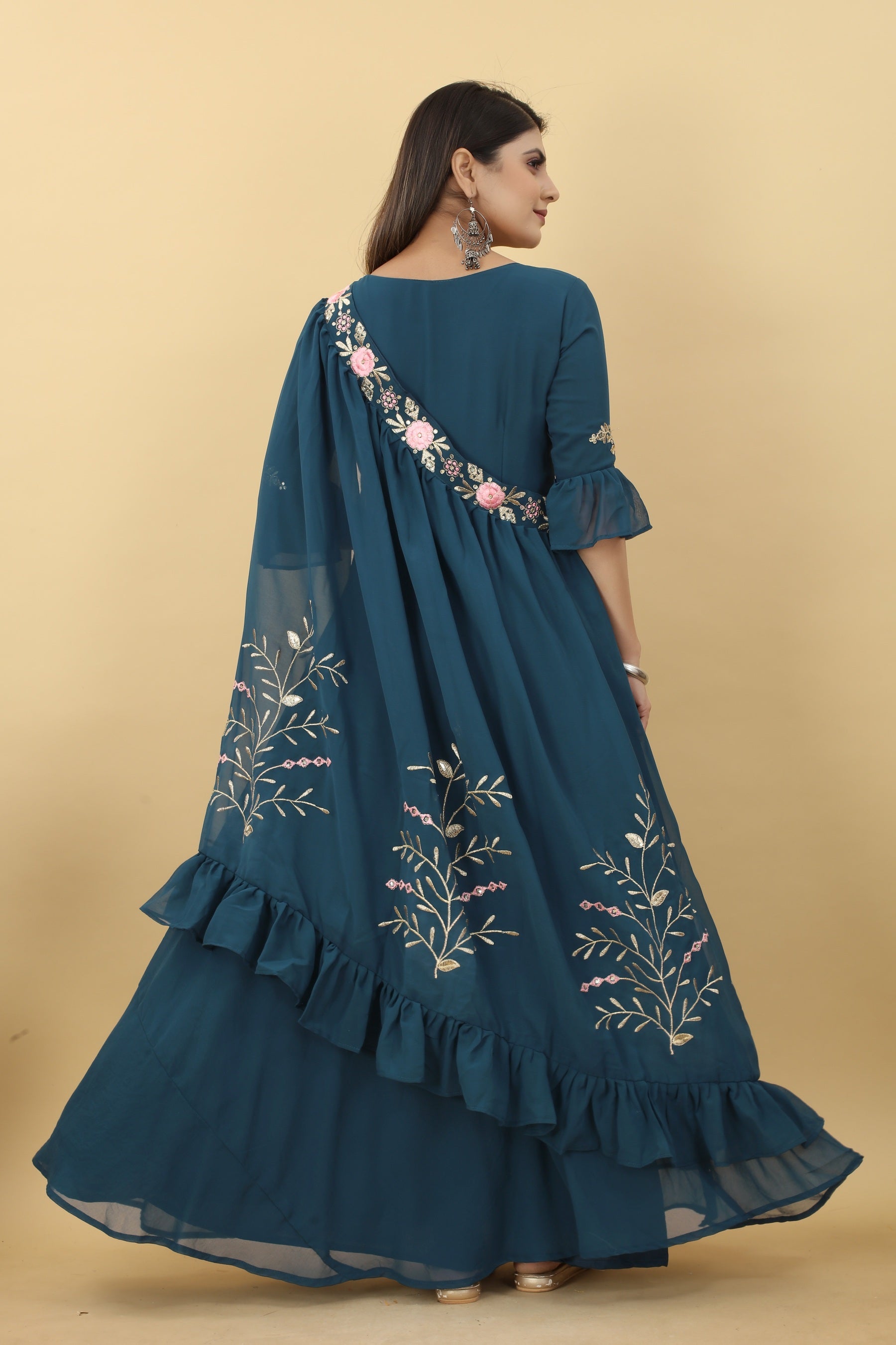 Rama georgette gown for images