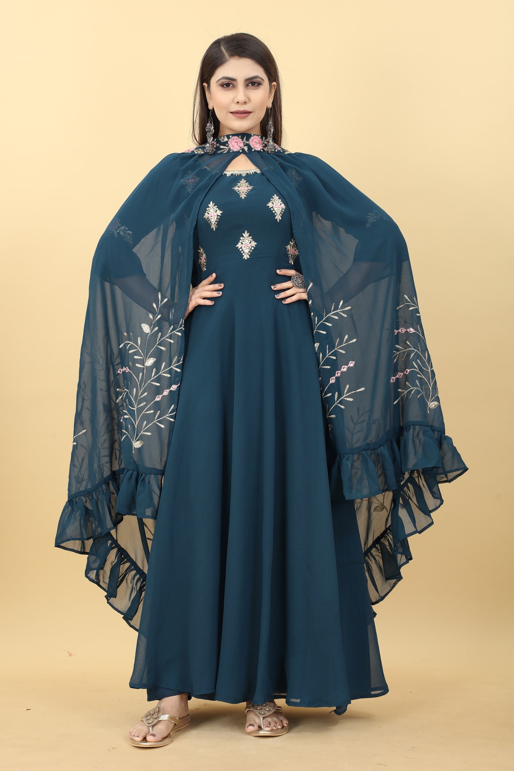 Rama georgette gown for women online price