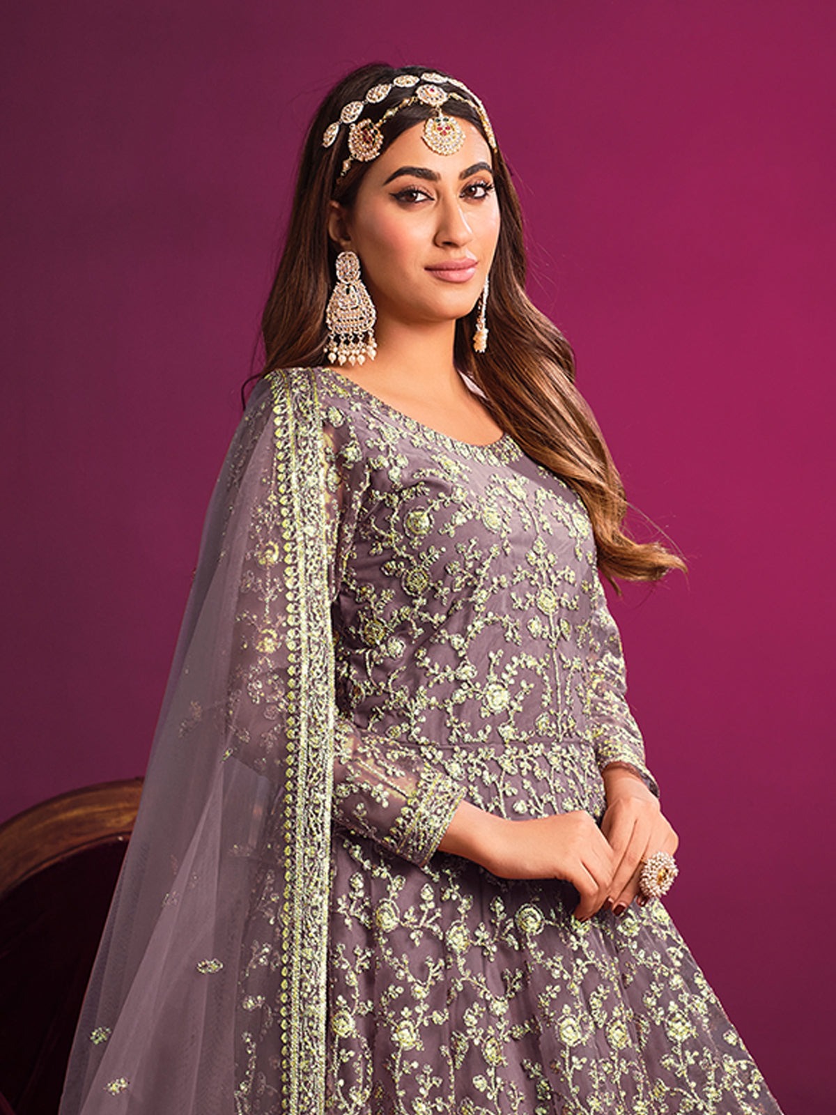 Lavender Gown for Bridesmaid