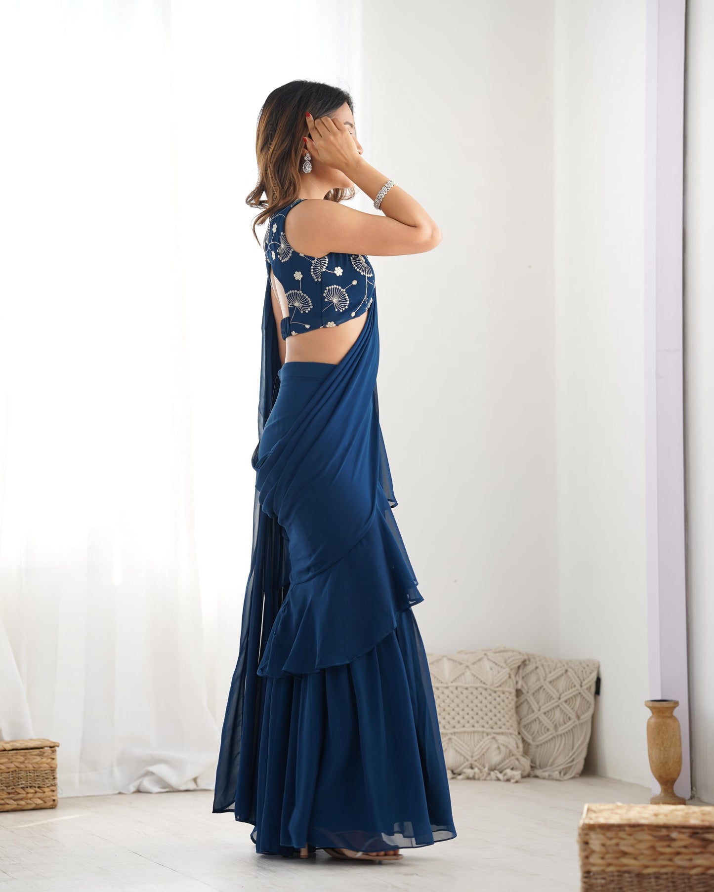 Womens wear designer saree