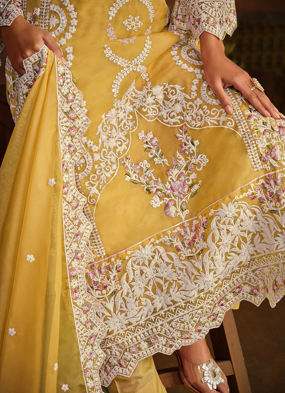 Yellow Suit for haldi