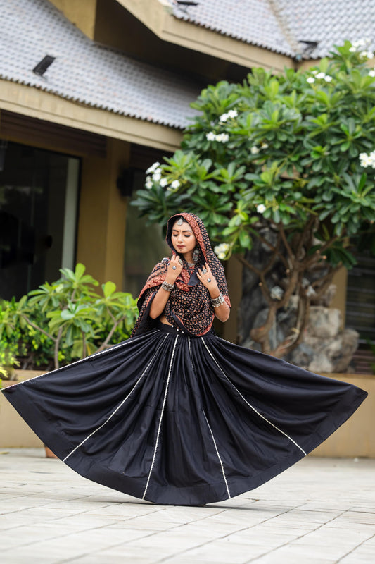 Black Chaniya For Navratri