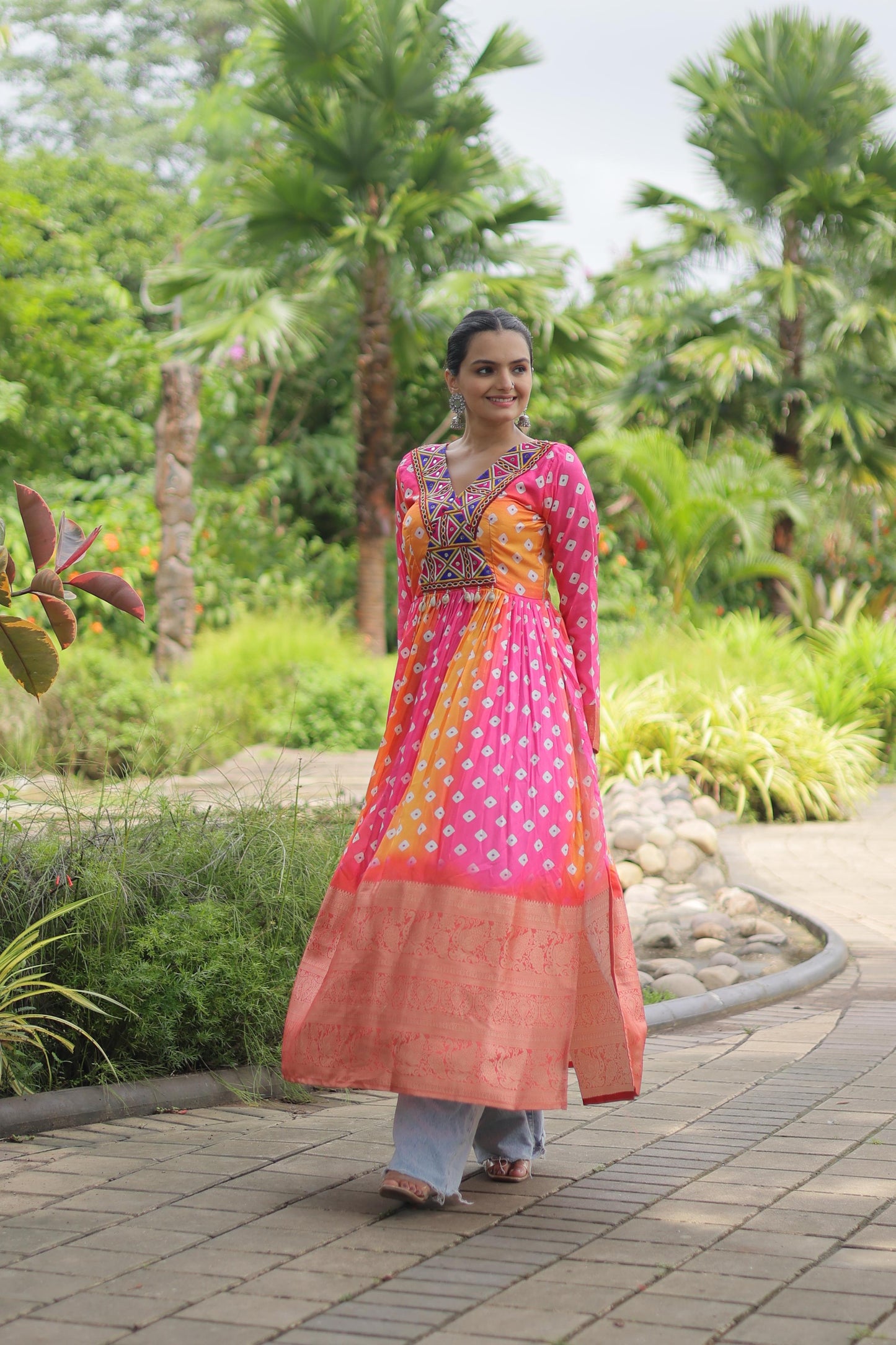 Ready to wear yellow kurti