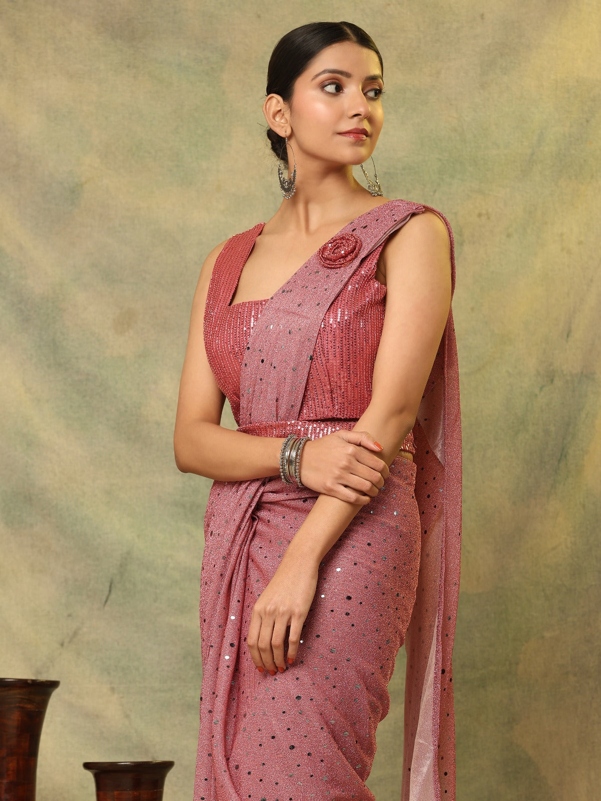 usa ready to wear saree for women