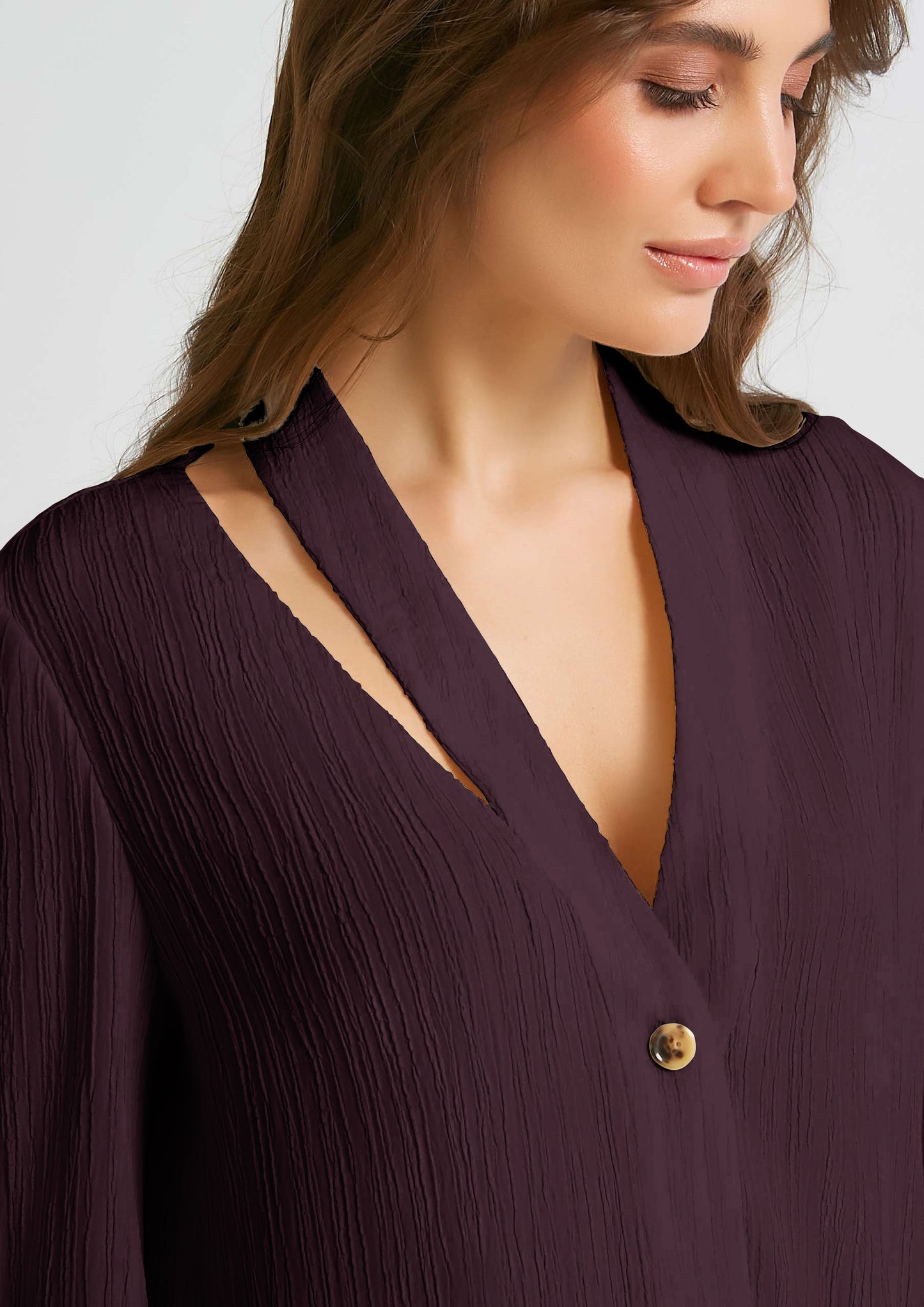 Wine color stylish kaftan price
