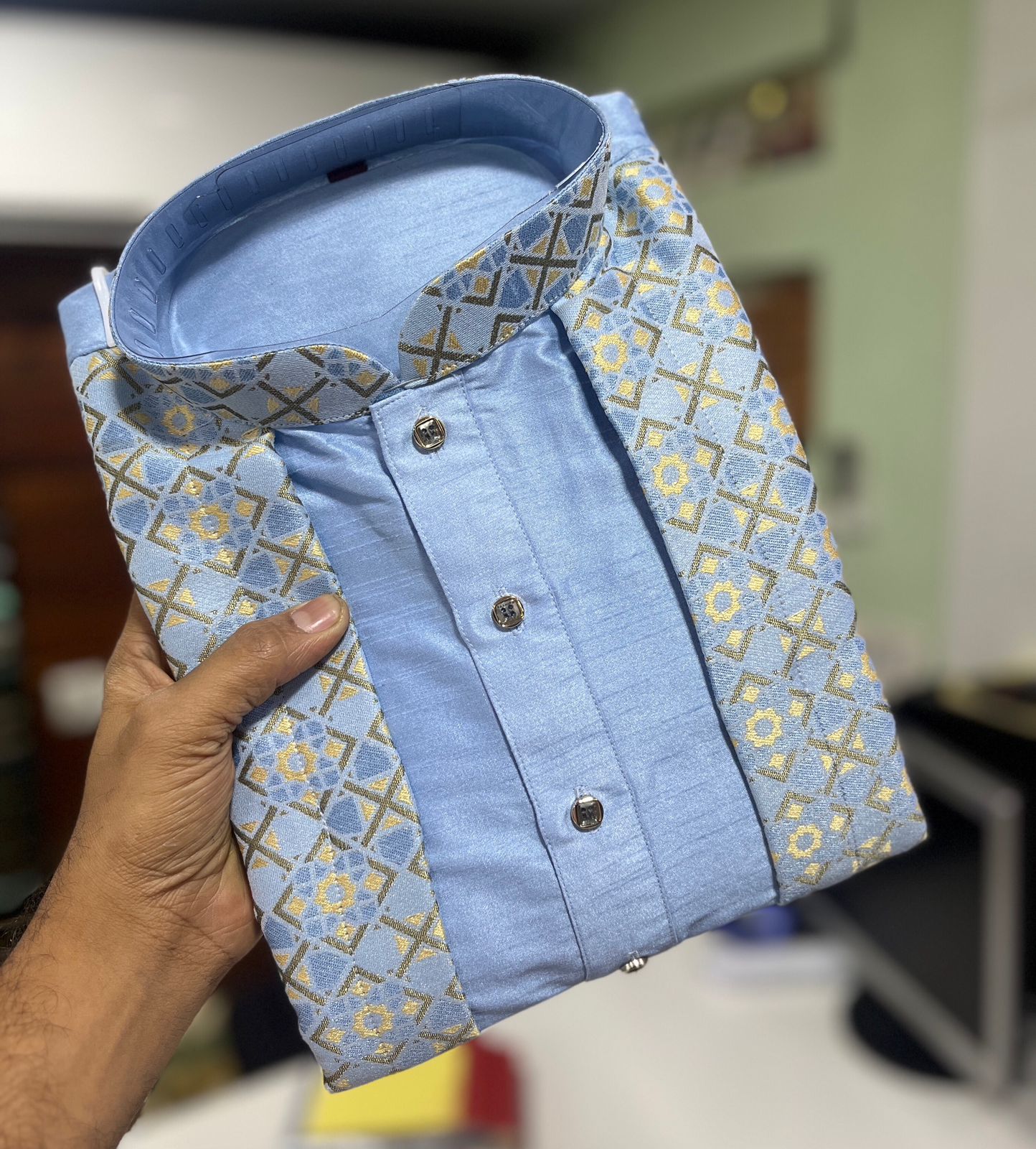 Groom Traditional wear Indo-Western Kurtas For Wedding Men