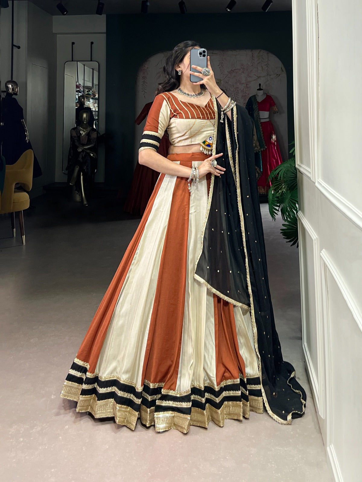 Navratri special lehenga choli for women online shopping