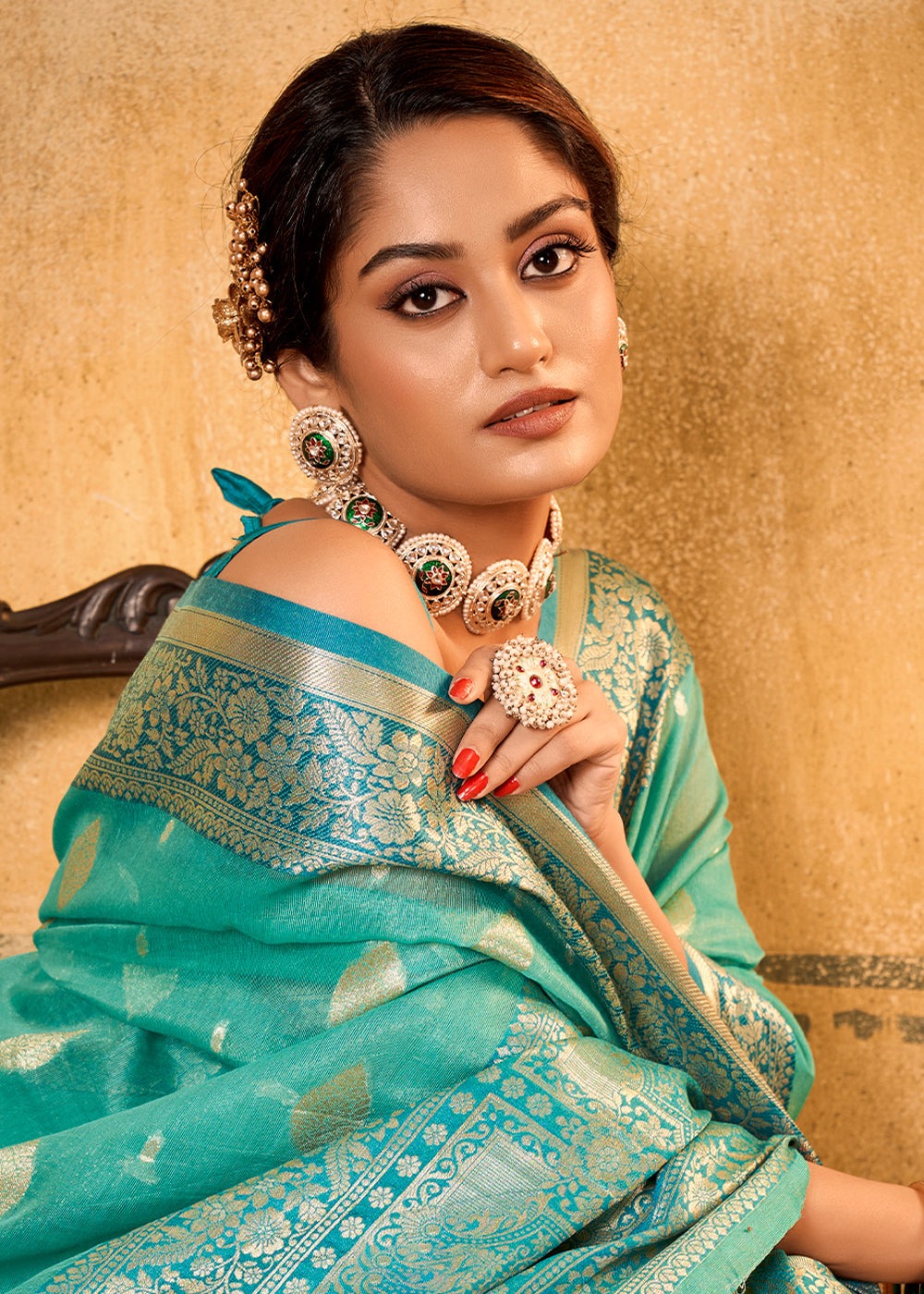 Rama tissue weaving sarees online shopping