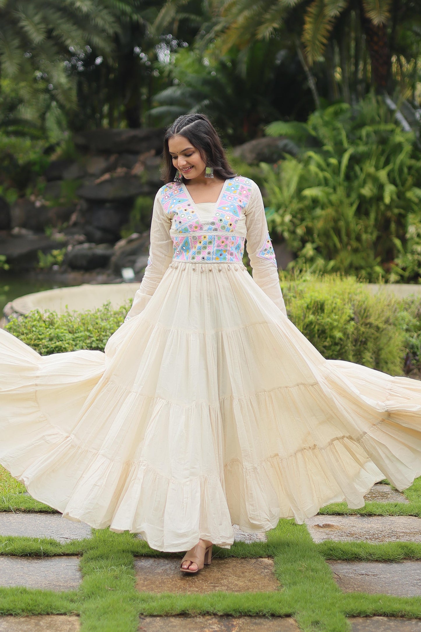 Cotton Gown for Party