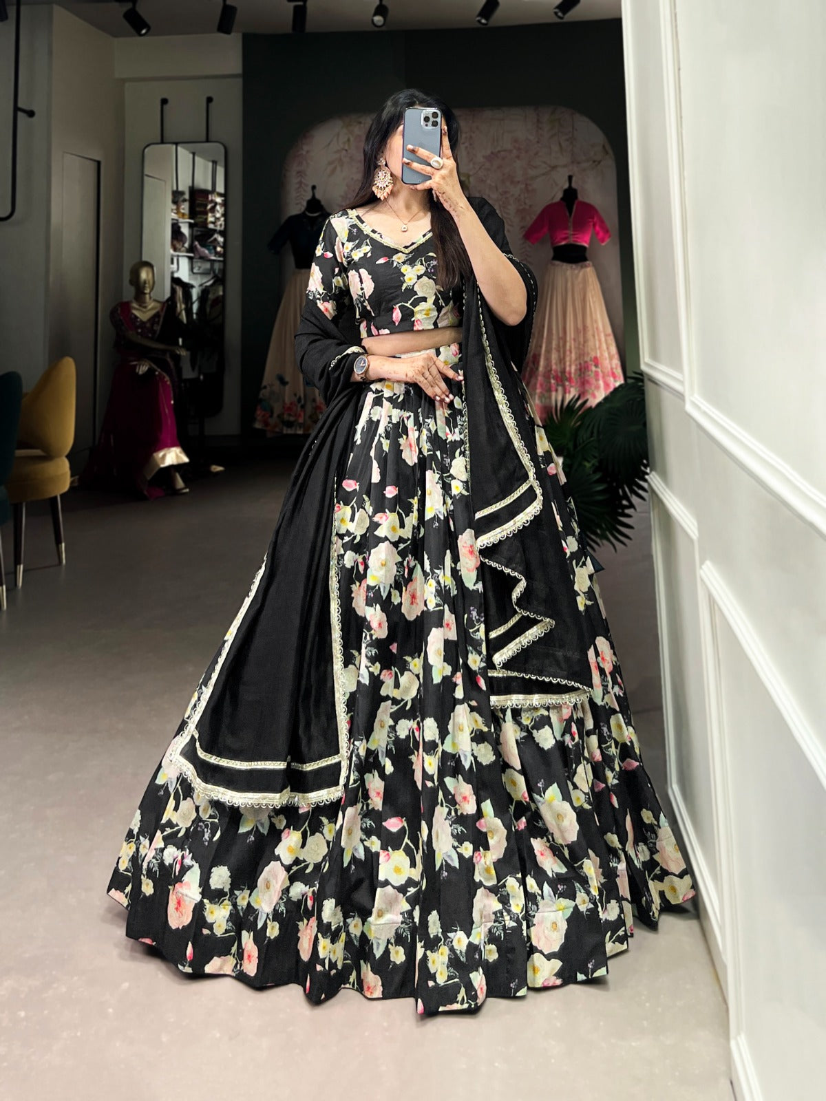 long ghagra dress Top Trending Lehenga & Salwar Suit Styles for Women - Samyakk: Sarees | Sherwani | Salwar Suits | Kurti | Lehenga | Gowns