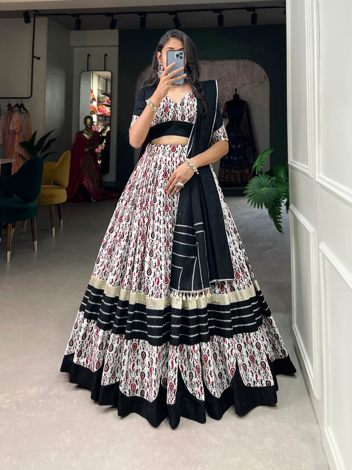 lehenga cotton dress Buy Hand Block Printed Cotton Lehenga in Pink Online : LEV23