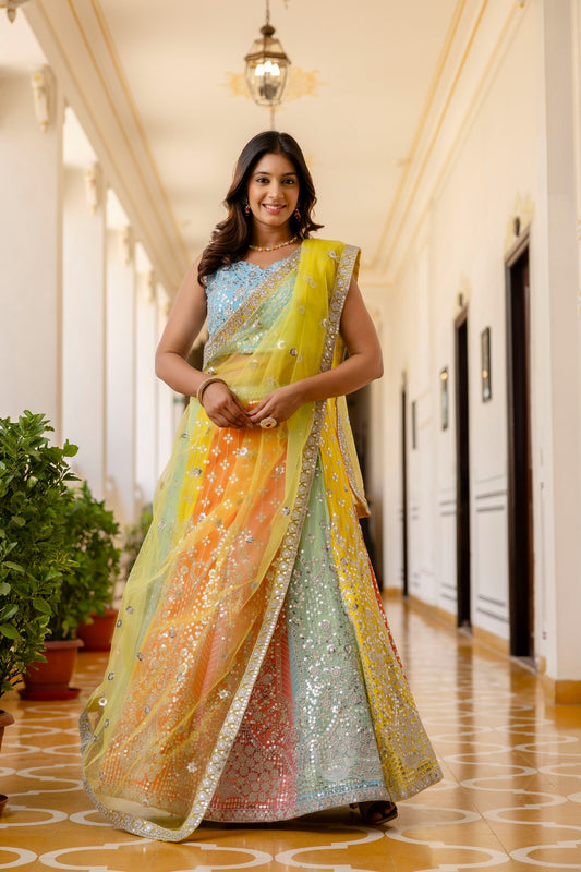 trendy ragthm lehengas