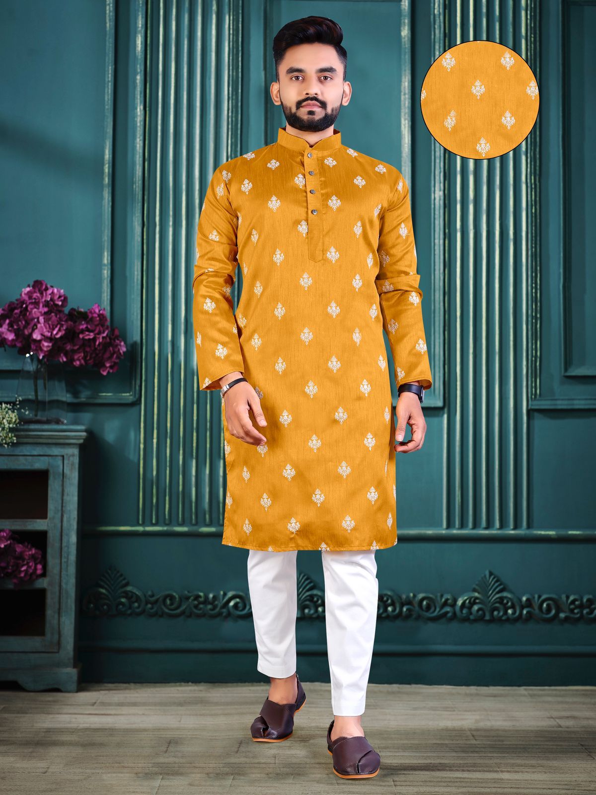 Indian Wedding Men's Kurta Pajama
