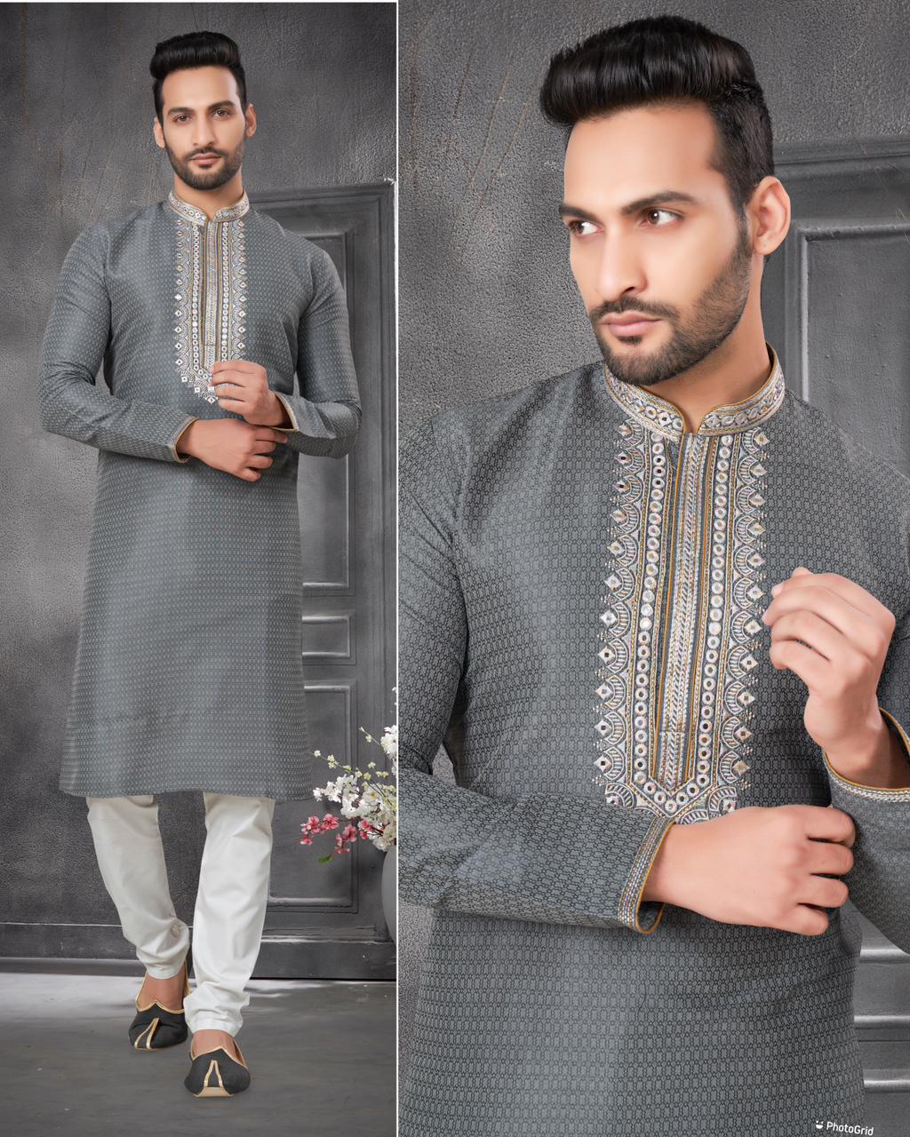Men's Kurta Pajama Party Wear Outfits