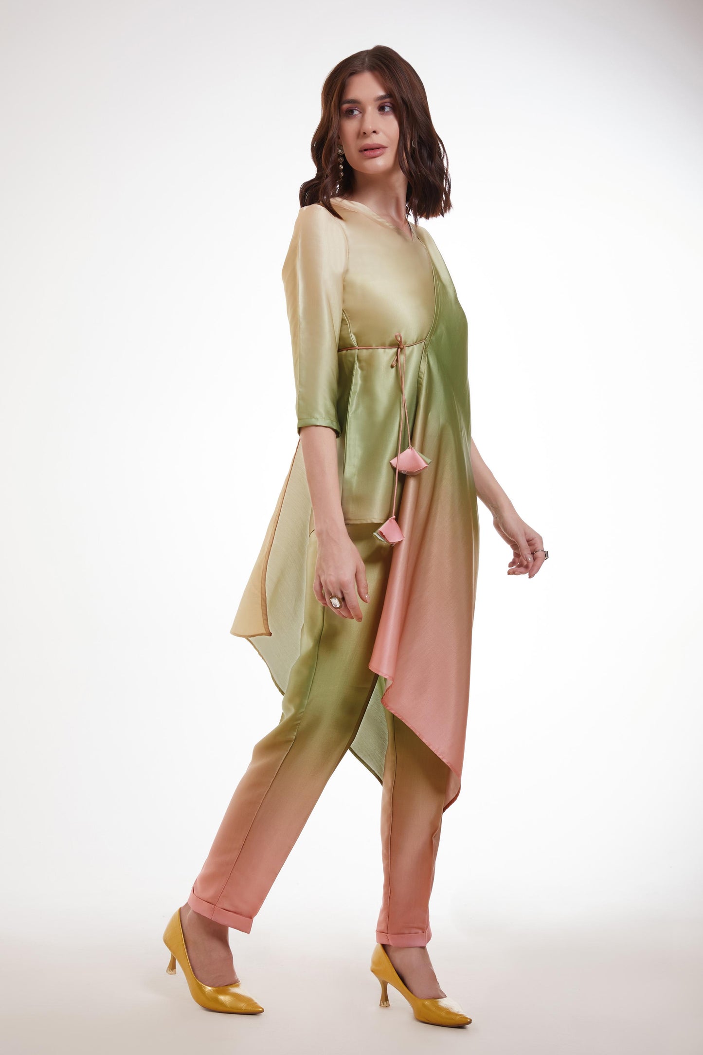 Beautiful Top And Pant For Party Wear