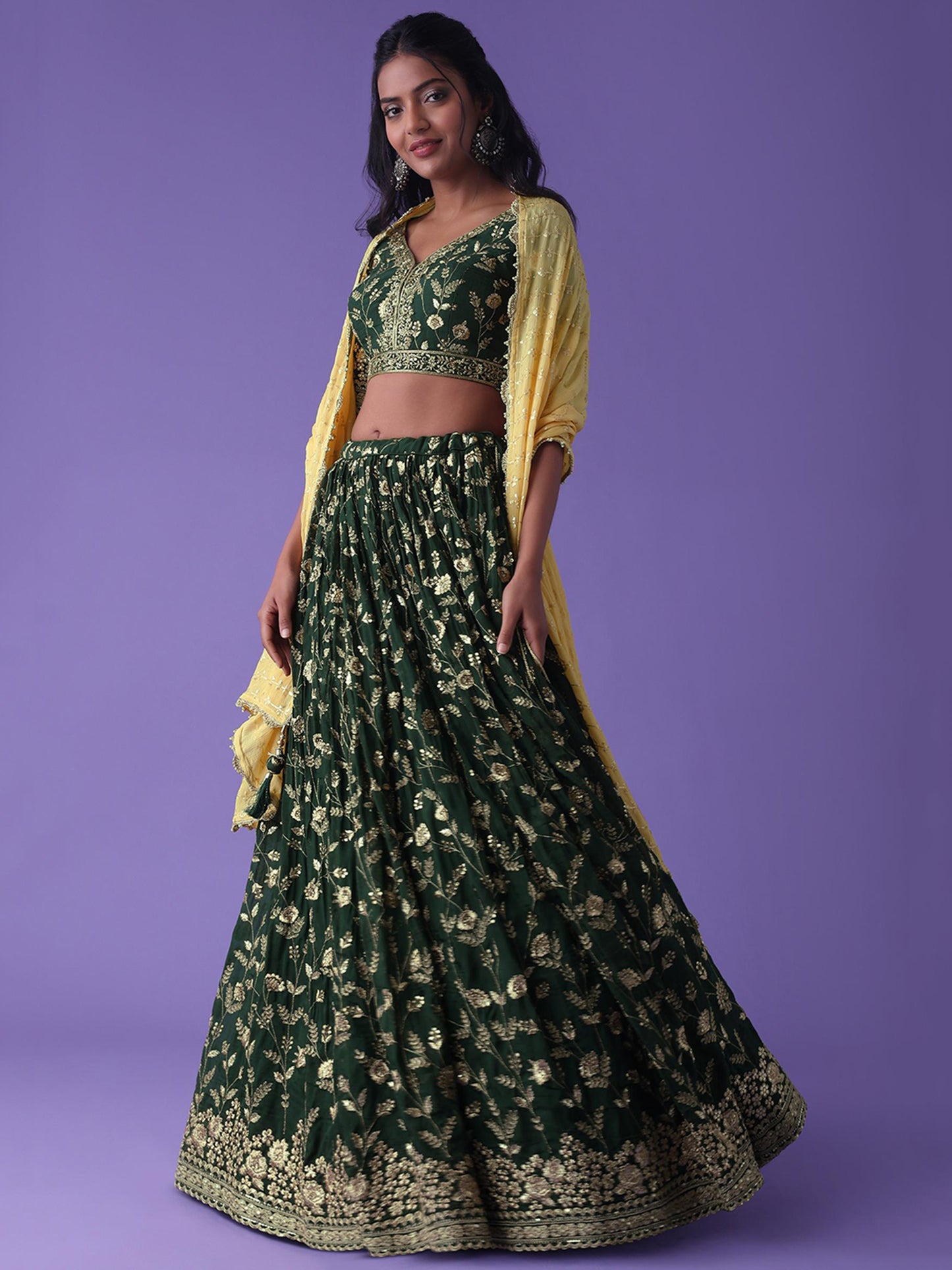 ready to wear green lengha choli usa uk ragthm