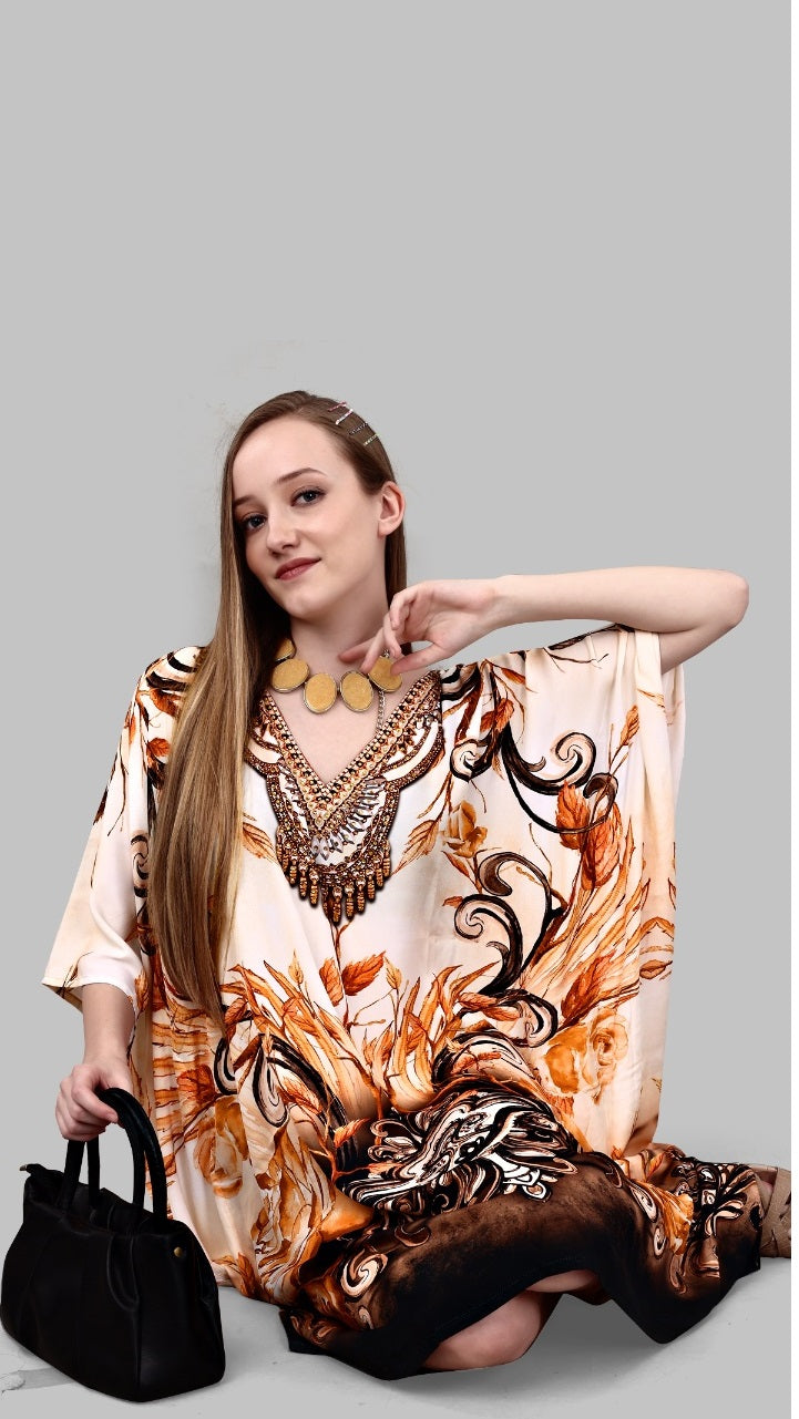 Short Caftan Cover Up