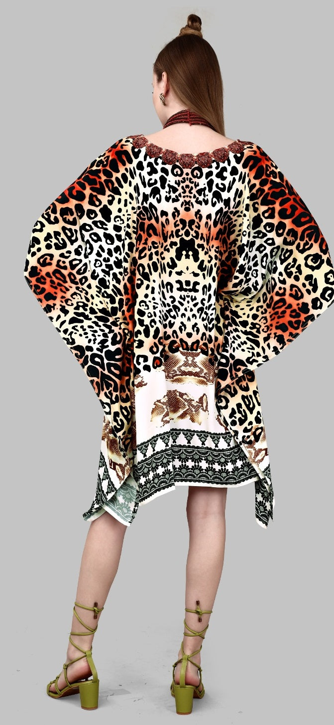 Short Caftan Cover Up