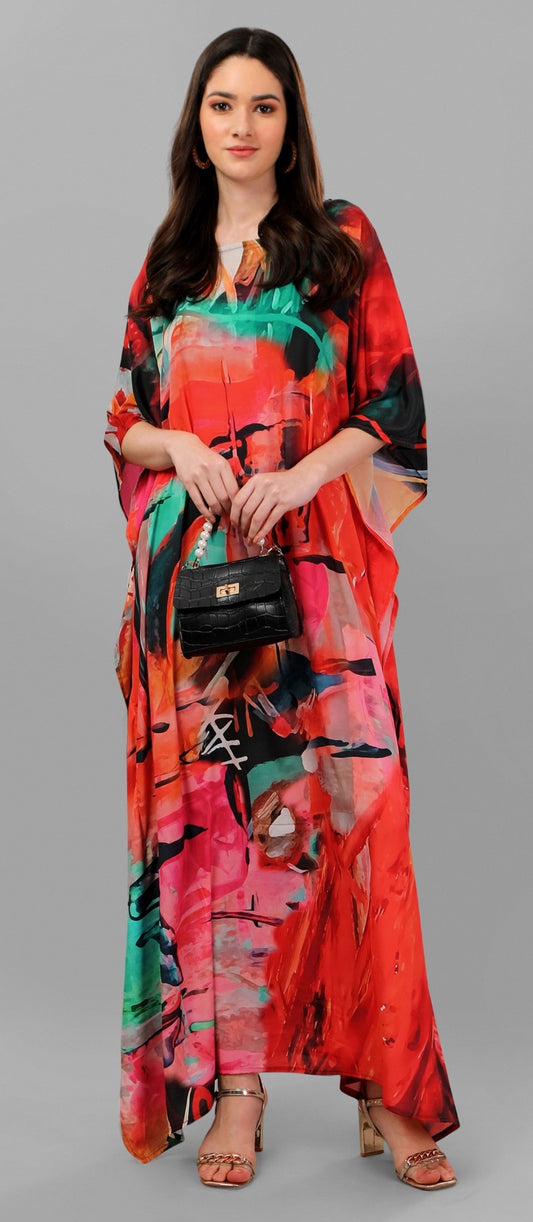Printed kaftan for women