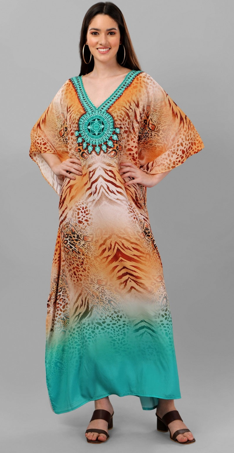 open lace back dress African Dress Printed Cocktail Party Wear Kaftan for Beach Wear
